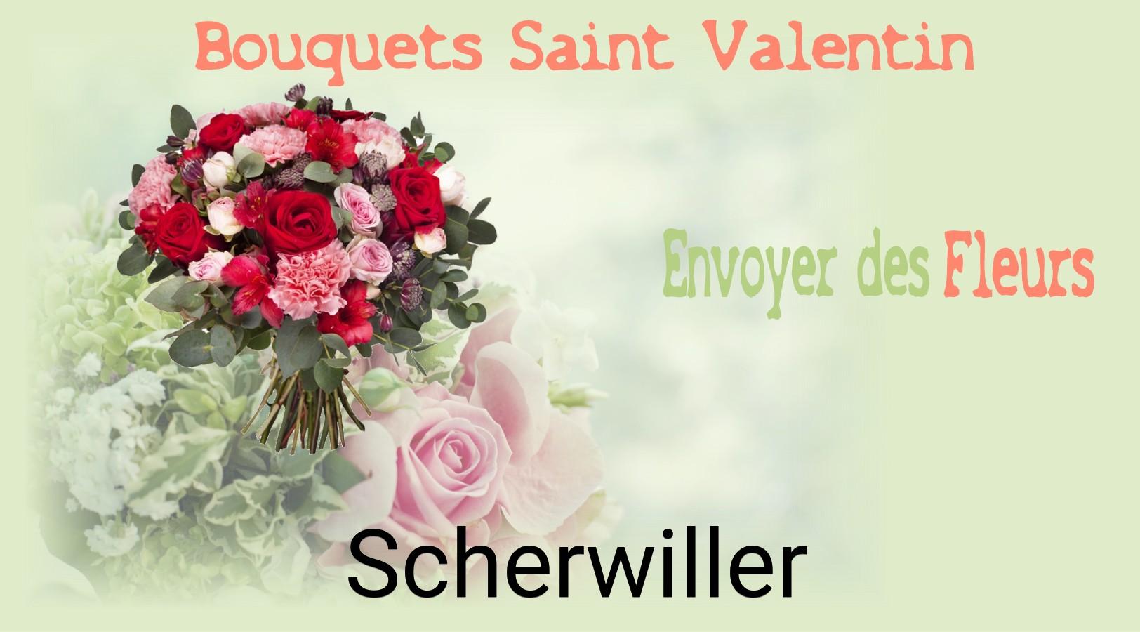Roses de Saint-Valentin livrées à Scherwiller
